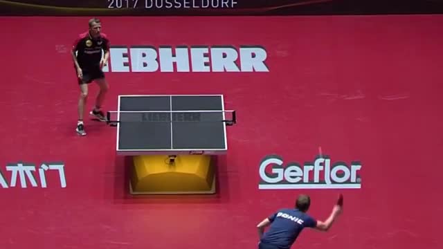 Great going in Table Tennis