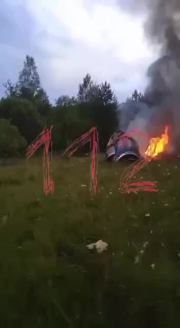 Wagner Plane Crashes North of Moscow