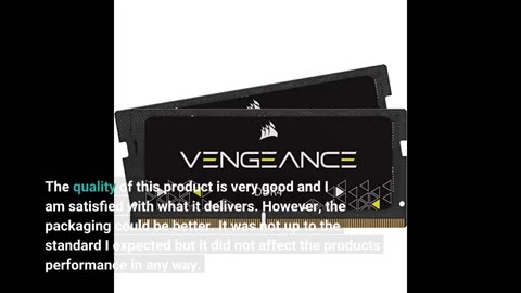 Corsair Vengeance Performance SODIMM 64GB (2x32GB) #DDR4 3200MHz-Overview