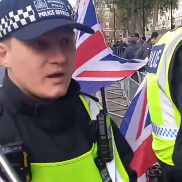 London Police Deliver Chilling Message To Counter-Protesters Opposing Pro-Hamas Mobs