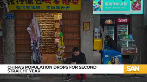China’s population drops for second year with dark forecasts for its economy