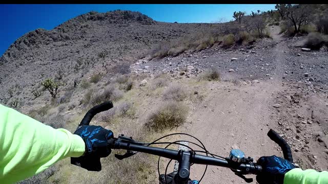 Fun Mountain Biking Blue Diamond Nevada