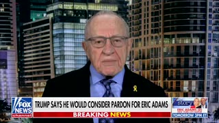 Jarrett, Dershowitz Make Potential Case For Trump Should Consider Pardoning Eric Adams