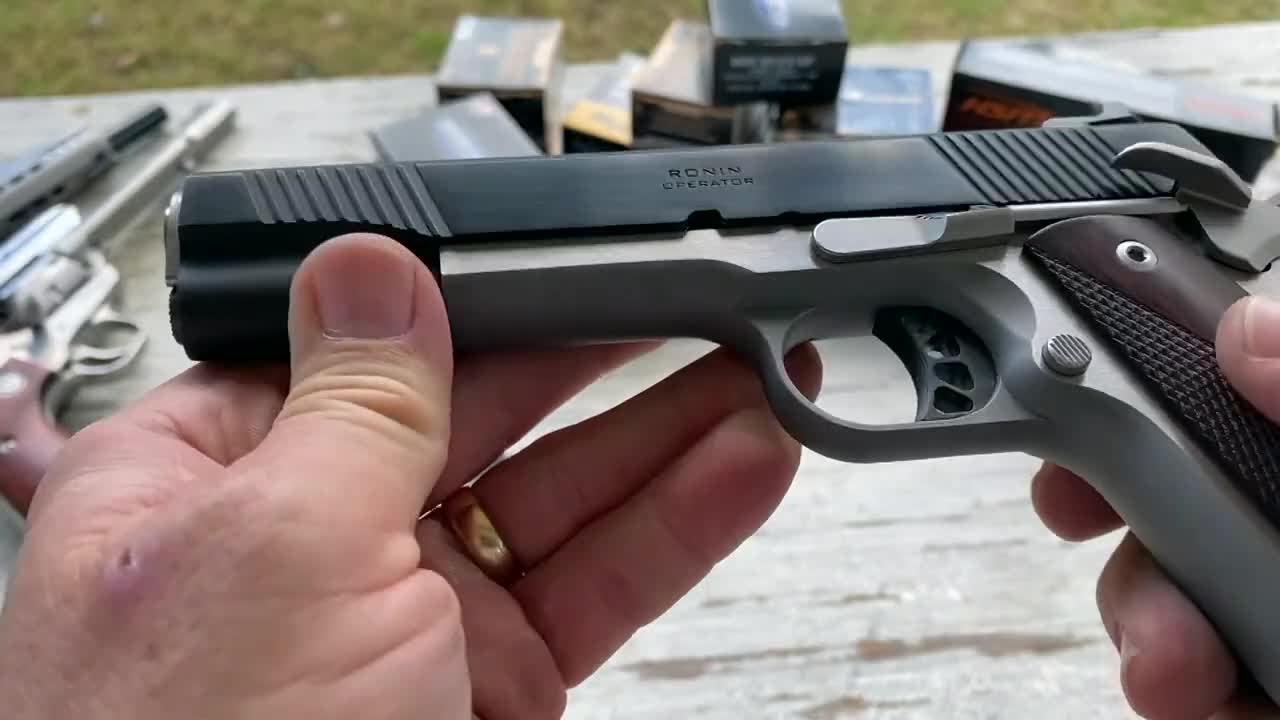 Gun Review: Springfield Armory Ronin 1911 10mm