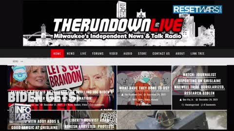 The Alex Jones Show & The War Room in Full HD for December 27, 2021.