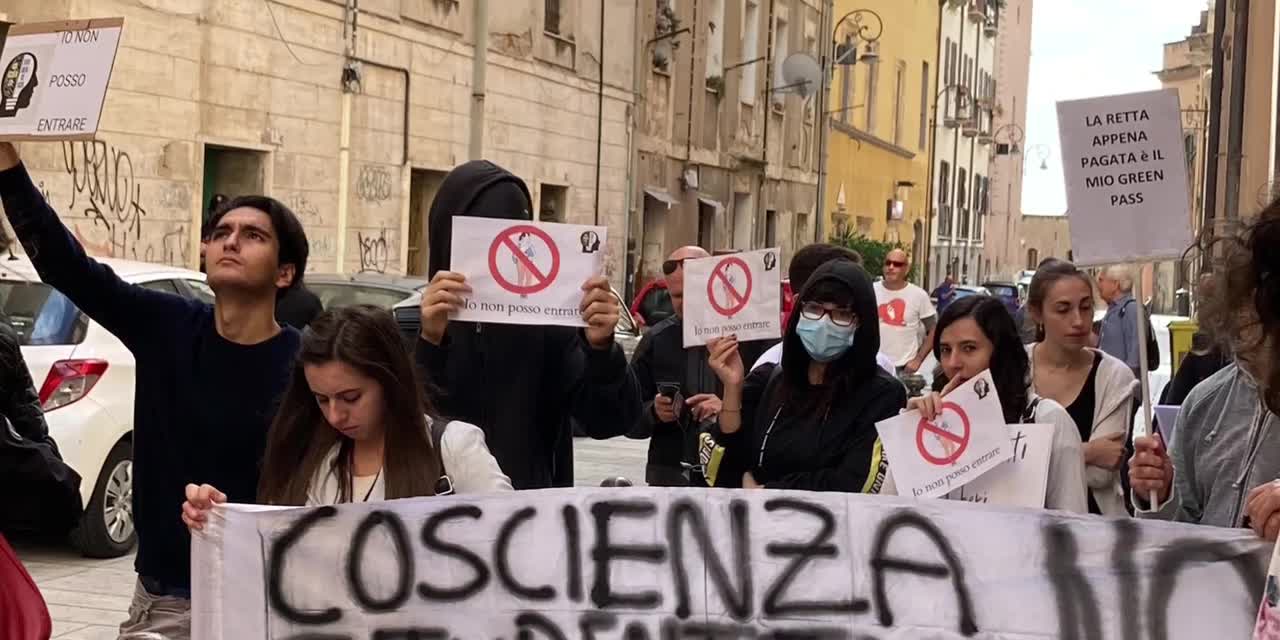 Sit-In Università di CA (Coscienza Studentesca)