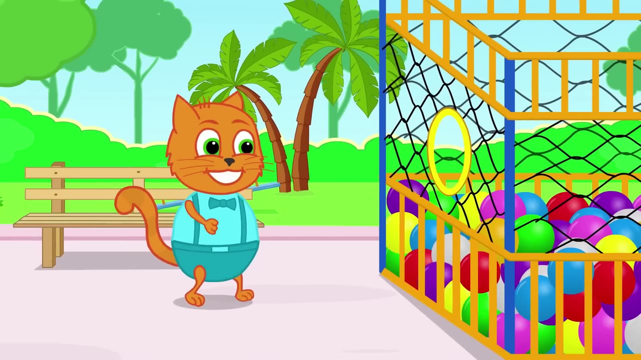 GUMBALL MACHINE | FUNNY CAT'S ANIMATION | 😂