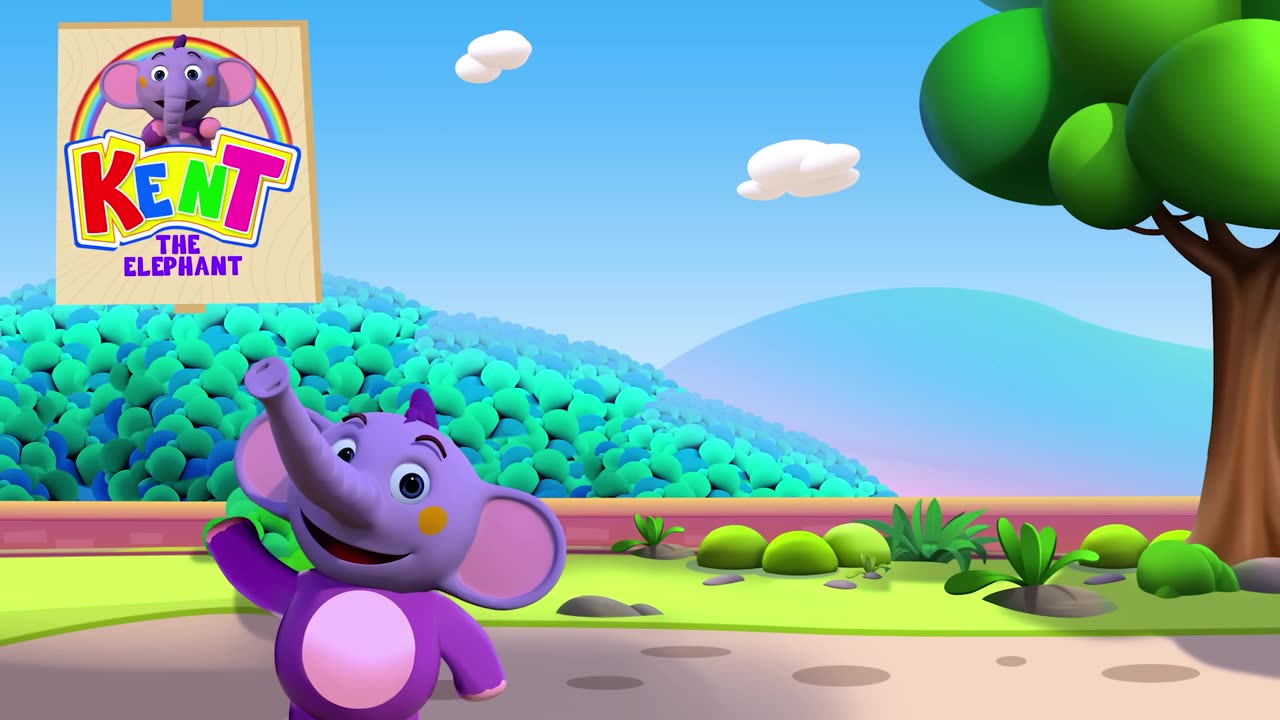 Kent And His Cute Turtle Song + More Nursery Rhymes & Kids Songs ｜ Kent The Elephant.mp4