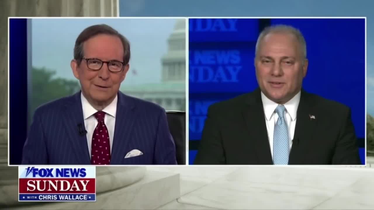 Steve Scalise Goes One on One With Chris Wallace on 2020 Election: Was it Stolen?