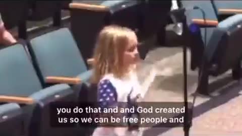 Brave girl SPEAKS UP against Masks!