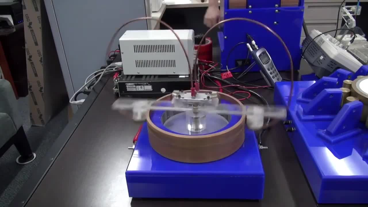SEG Induction Rotation - Lorentz Force and Fleming Rule - Side View