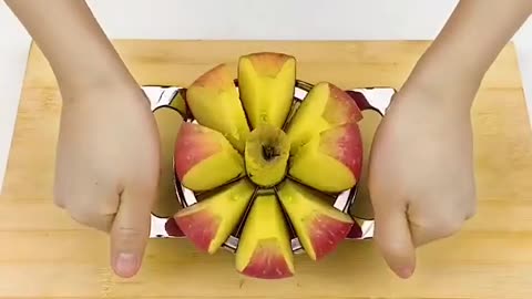 Smart way to cut 🍎