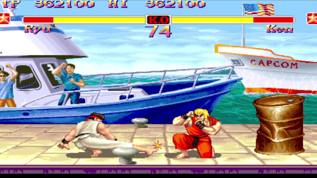 Ryu vs Ken