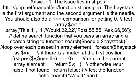 Loosely comparing strpos result against 0 gives unexpected evaluation