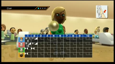 Wii Sports Bowling Game13 Part1