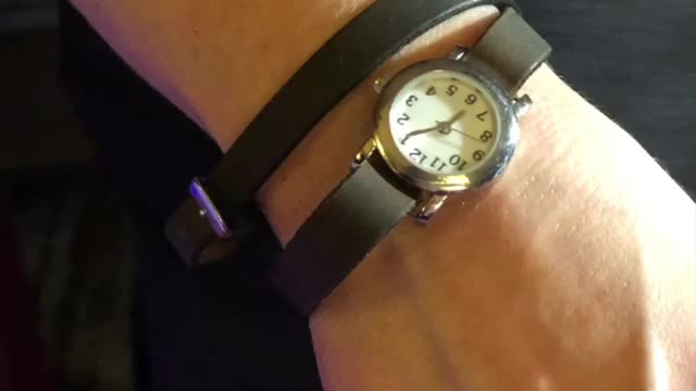 Watch w/a Double Wrap Around Band