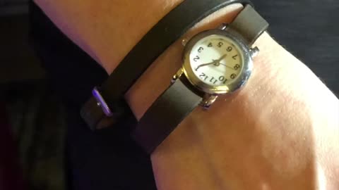 Watch w/a Double Wrap Around Band