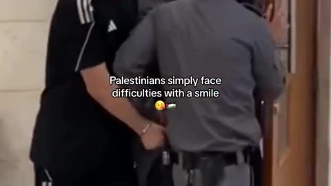 Always smile Palestine people 💜🤌