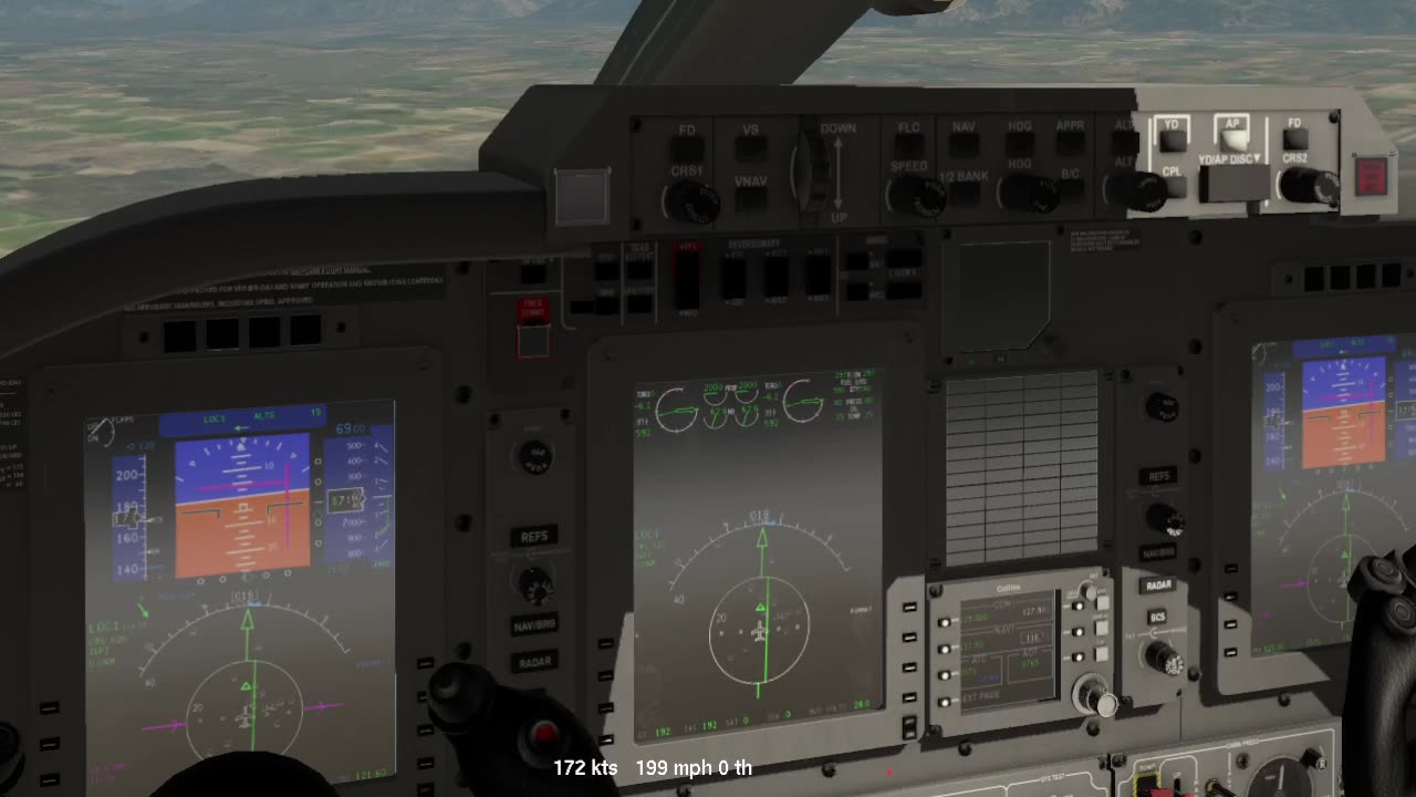 werkin on the P.180 Avanti II - Xplane 11.55 -