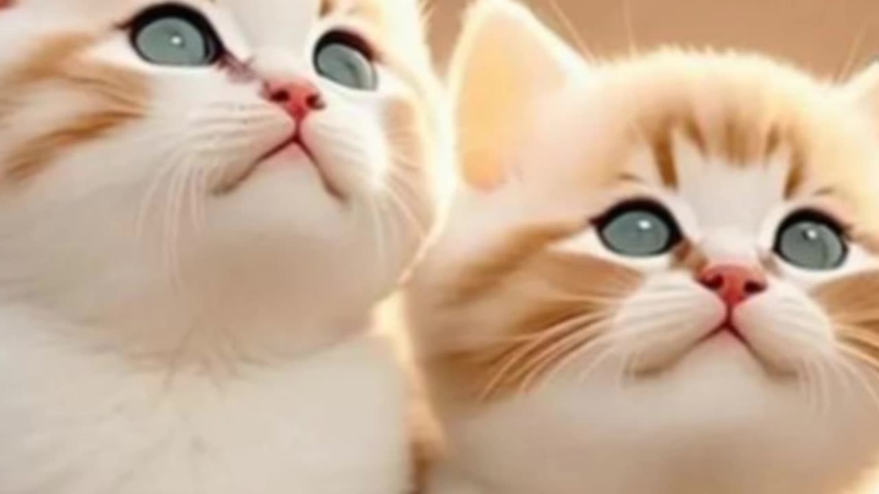 Cute cat video . Viral video.