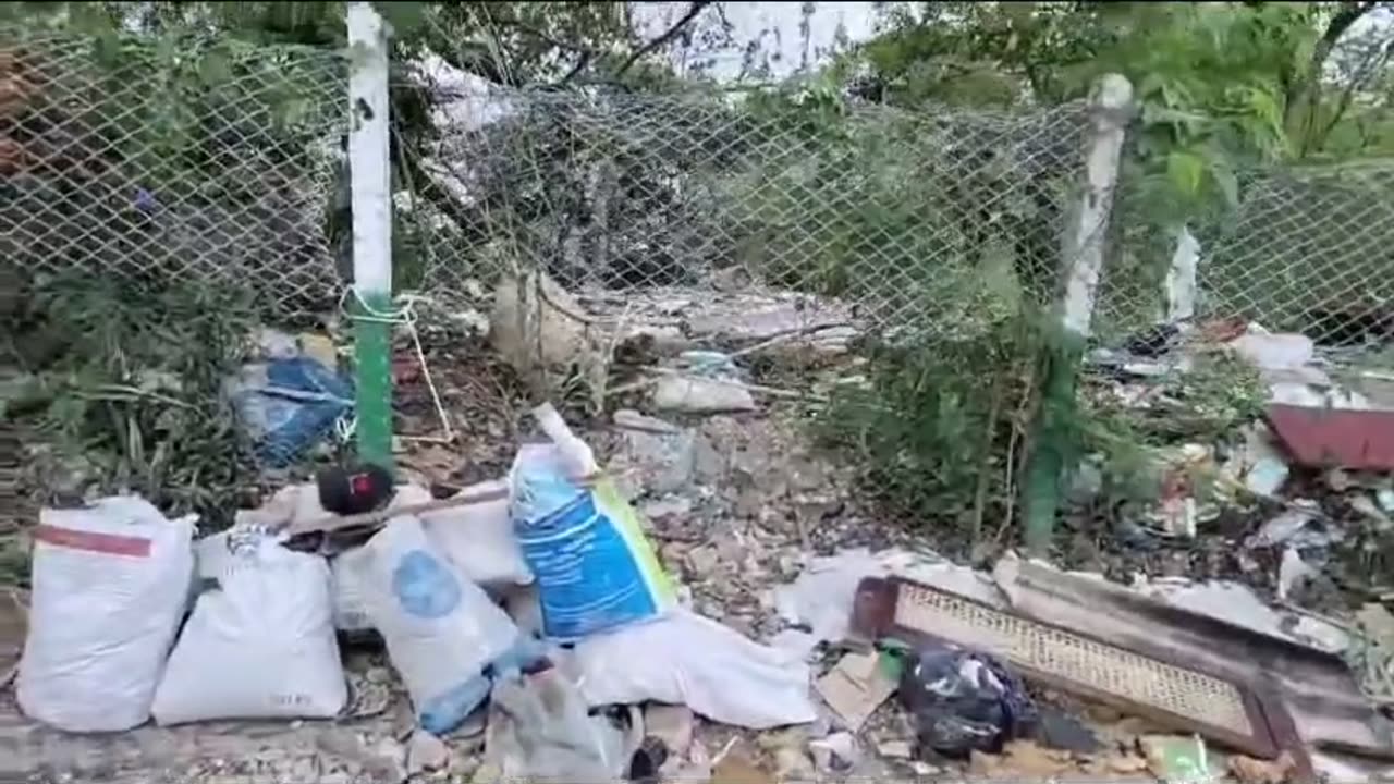 Incendio forestal en el barrio La Victoria