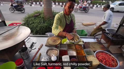 Very Hard Working Women Selling RajaRani Paratha ₹250