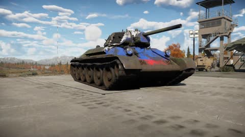 War Thunder: T-34 41a Gameplay