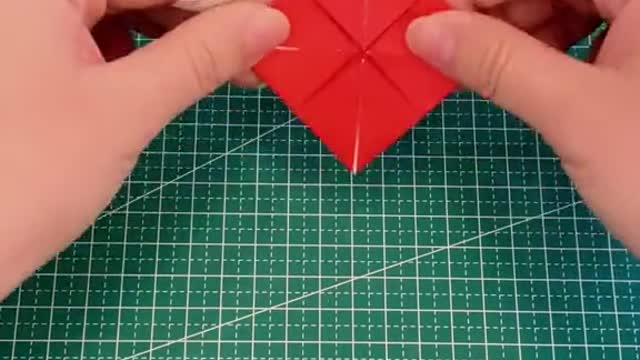 How to make origami Top