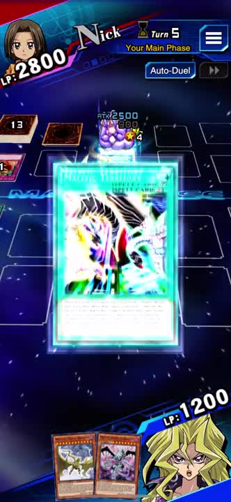 Yu-Gi-Oh! Duel Links - Here Comes A Malefic Onslaught: Malefic Territory Gameplay