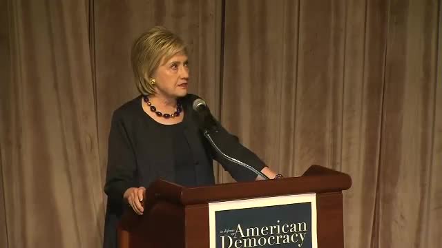 Hillary Clinton blames voter suppression for 2016 election loss