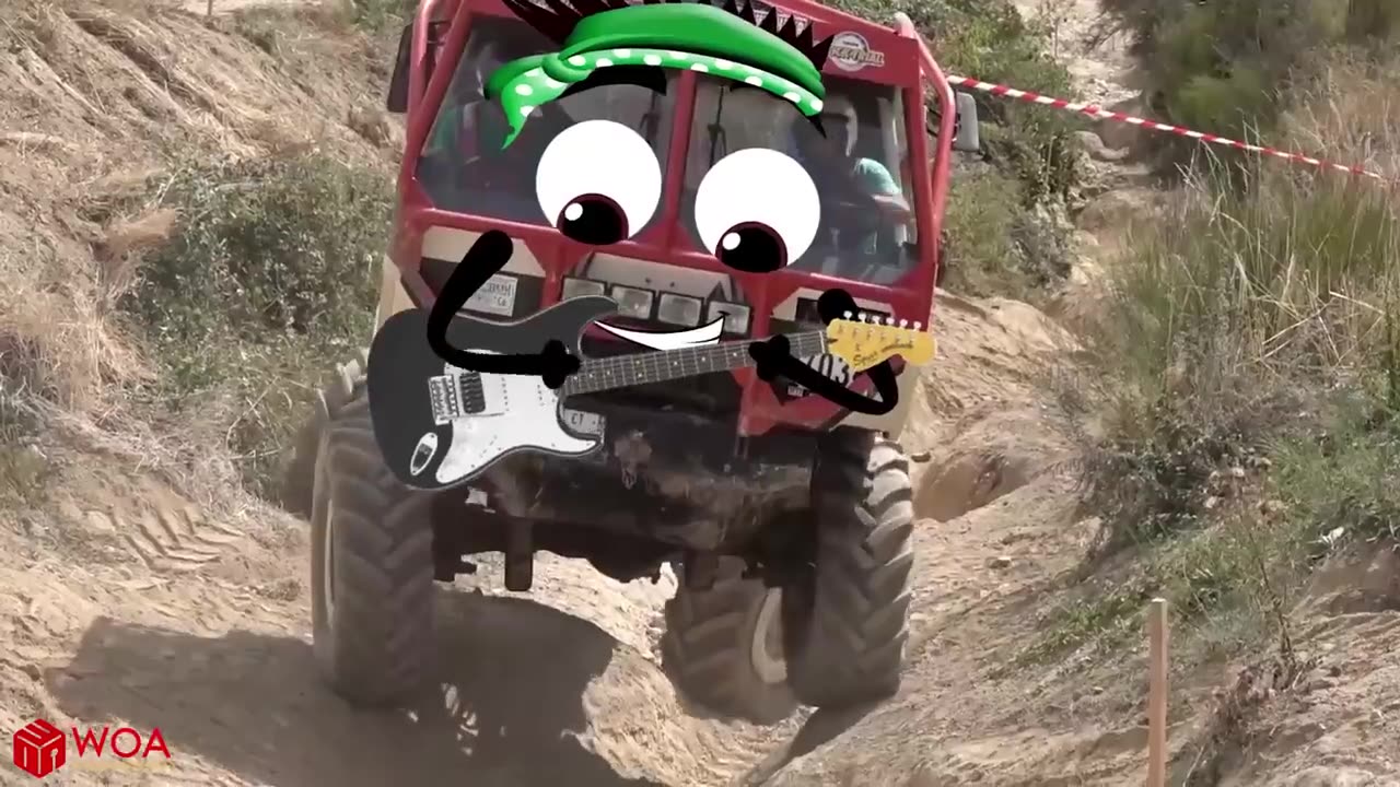 Off Road Truck Mud Race | Extrem off road 8X8 Truck Tatra - Woa Doodles Funny Videos