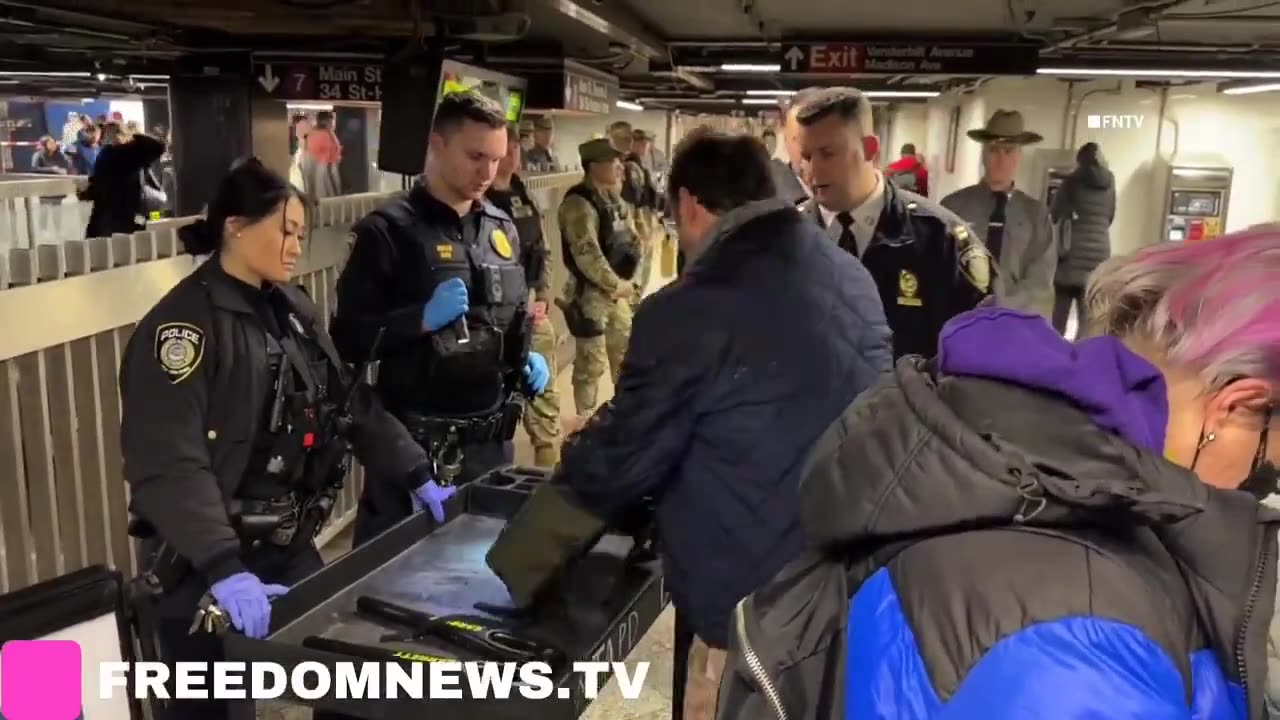 NYC So Failed National Guard Has To Defend The Subway