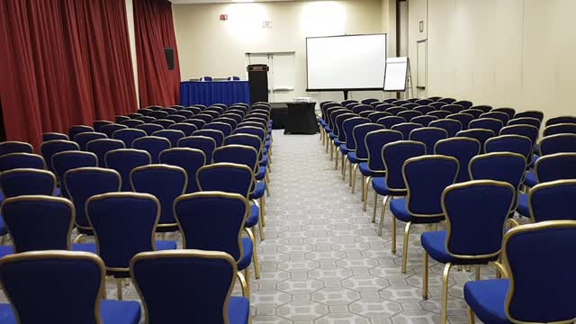 Theater Style meeting Set Up