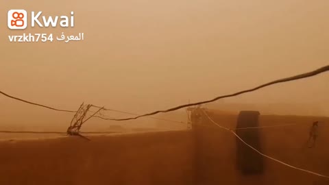 Inside the sandstorm... Marzouga