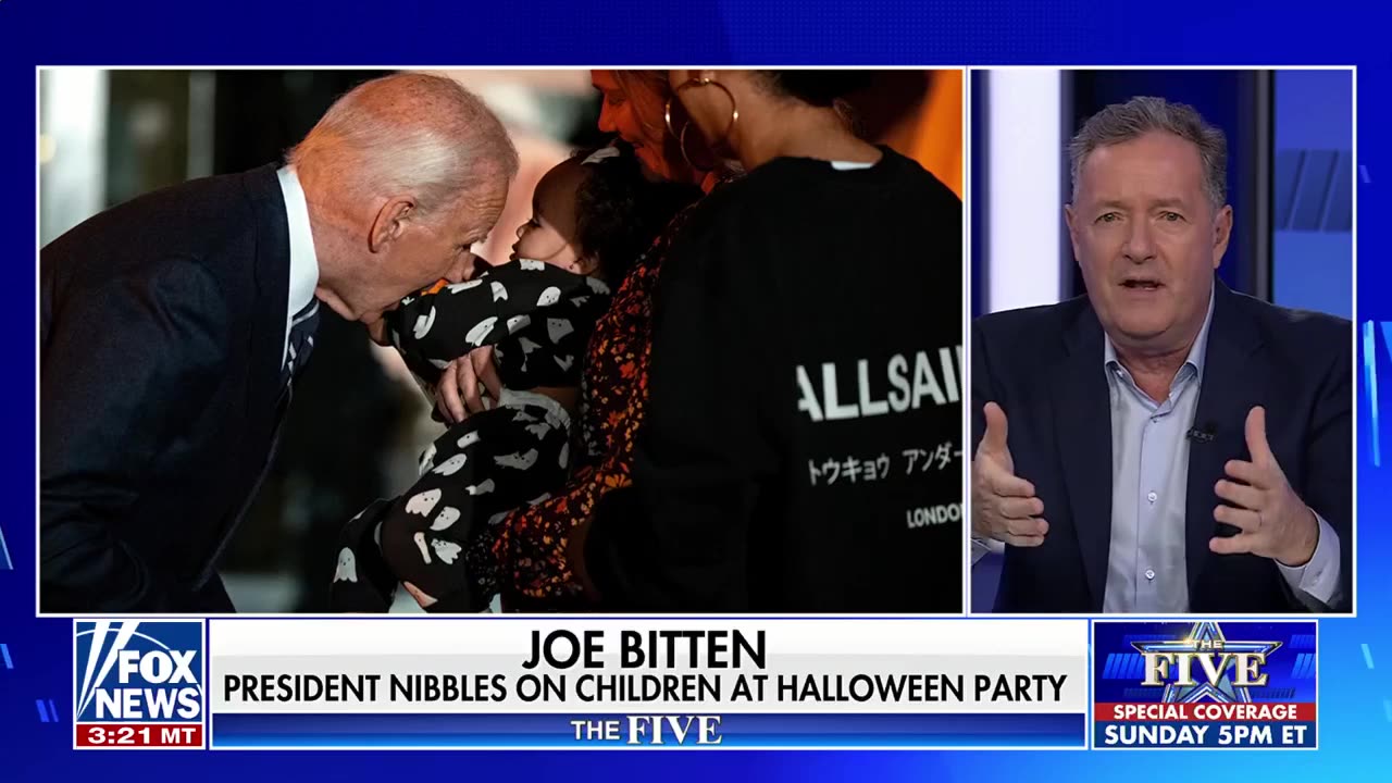 'The Five' reacts to Biden nibbling babies during Halloween celebration