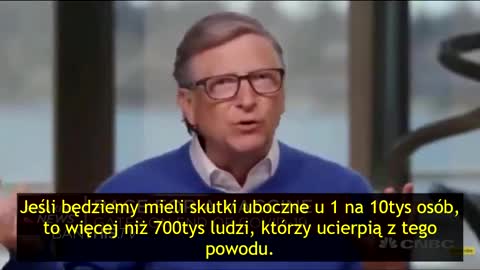 Przerażająca wizja depopulacji według Billa Gatesa