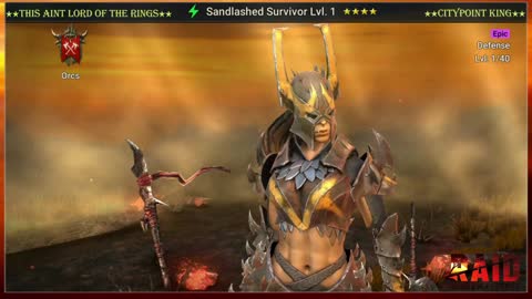 Raid Shadow Legends - Sandlashed Survivor - Classic Skin