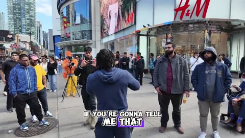 __ David Lynn Preaching the True Jesus Christ to Crowds in Toronto