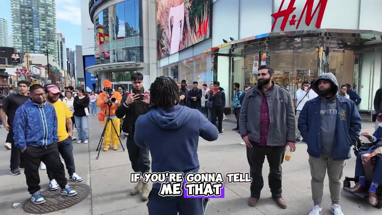 __ David Lynn Preaching the True Jesus Christ to Crowds in Toronto