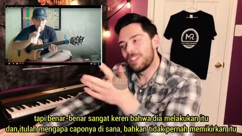 Alif ba ta Fingerstyle Cover 'Ost Titanic' Reaction