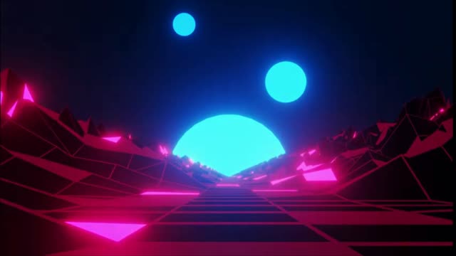 Retrowave music 1 hour