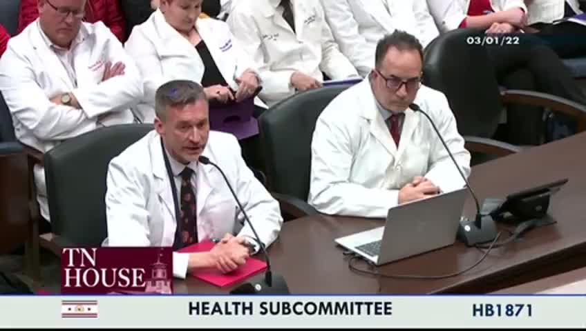 Dr. Ryan Cole - Dr. Richard Urso Tennessee Heath Subcommittee - March 1, 2022