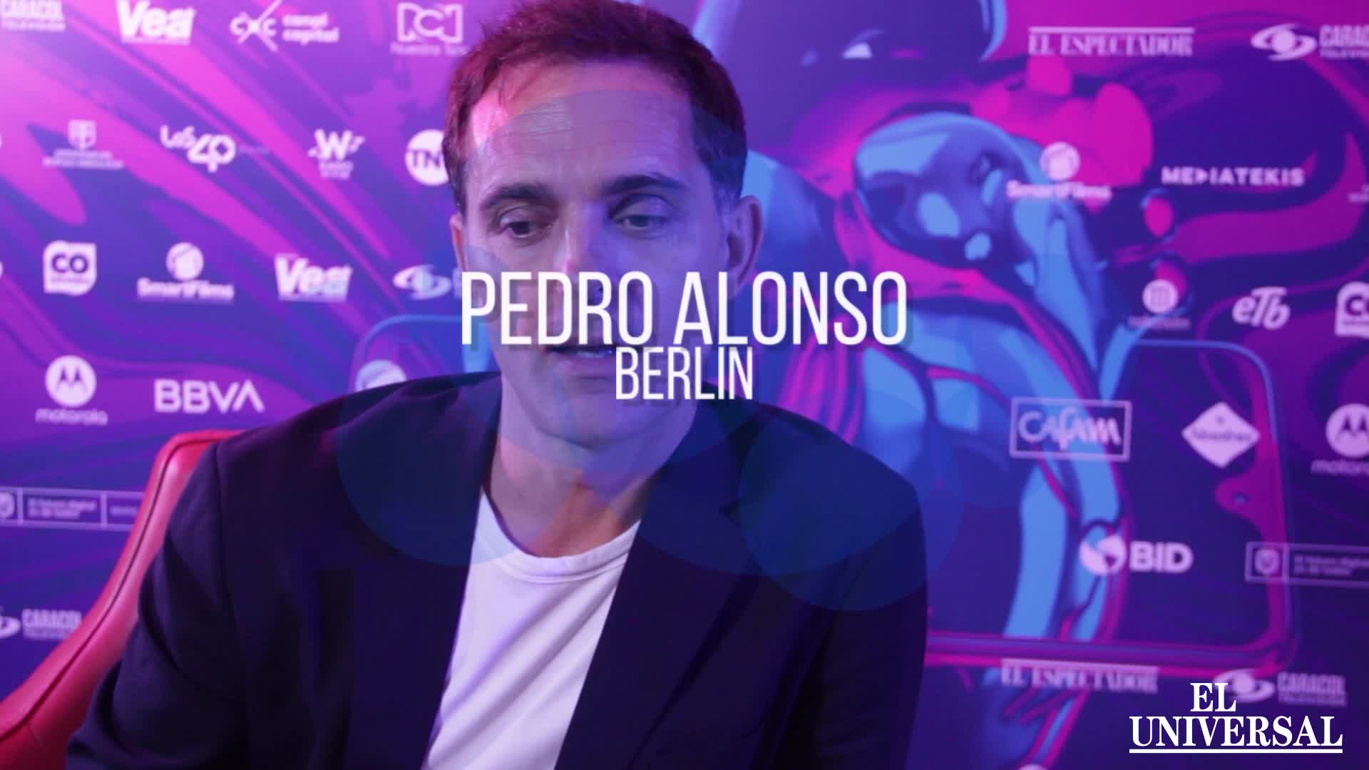 Pedro Alonso Berlín en el marco del SmartFilms