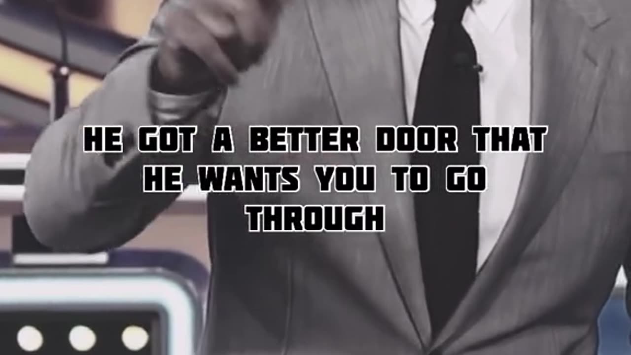 If all door's closed ... no matters, Be patience and believe in him (Jesus),