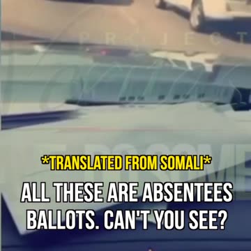 BALLOT HARVESTERS WERE NOT EVEN BROUGHT IN FOR QUESTIONING