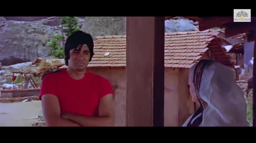 Amitabh Bachchan Requesting Mausi - Comedy Scene - Sholay Hindi Movie