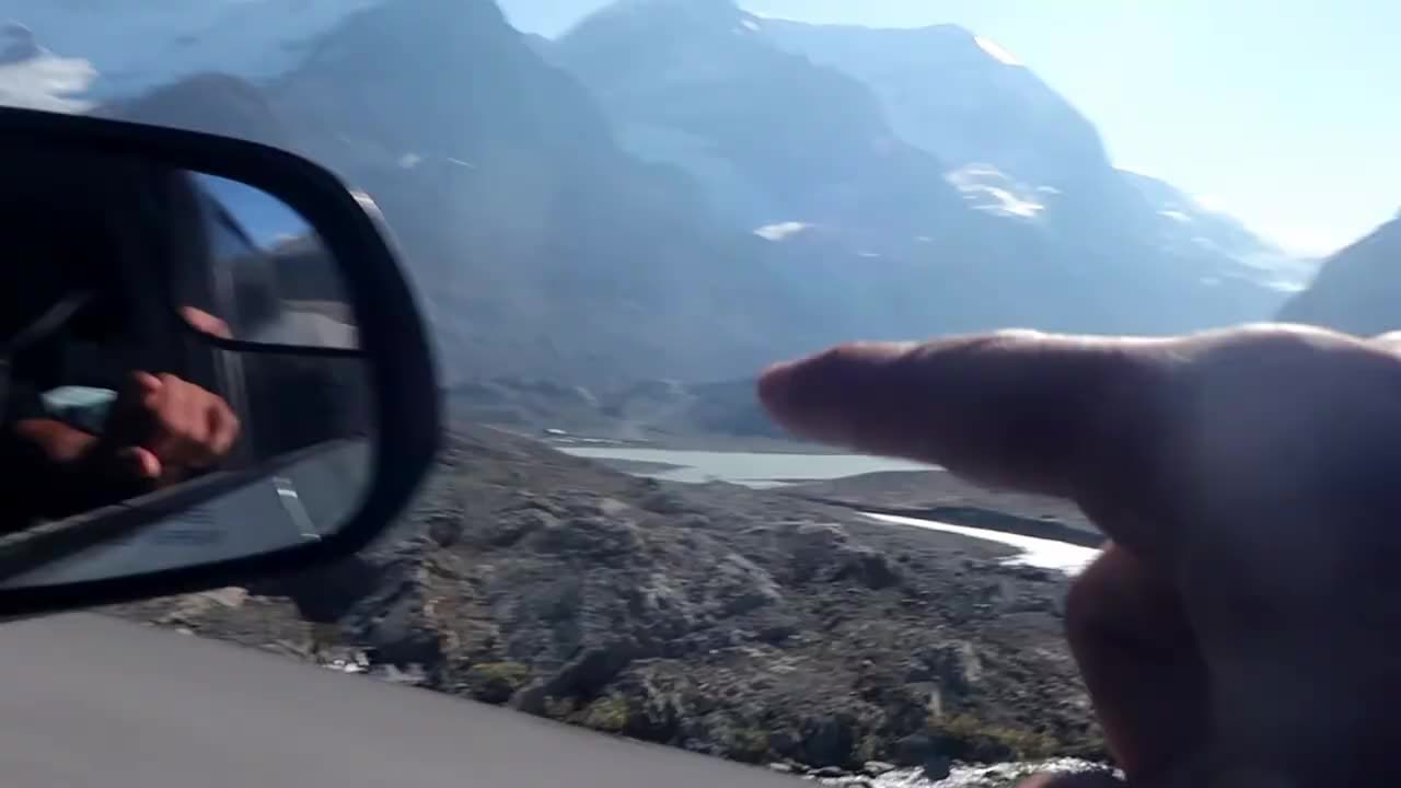 Exploring Shrinking Glacier In Jasper National Park