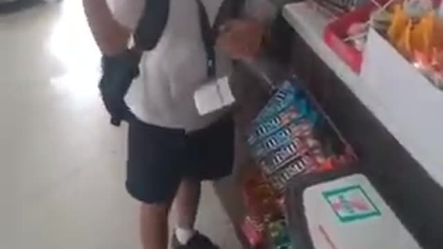 Funny little kid buys a condomm for his teacher | chocolate con
