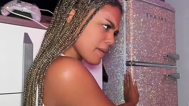 Why did you rhinestone your fridge?