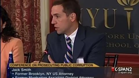 Assistant U.S. Attorney Jack Smith will head up the DOJ Public INTEGRITY Section - 2 of 3